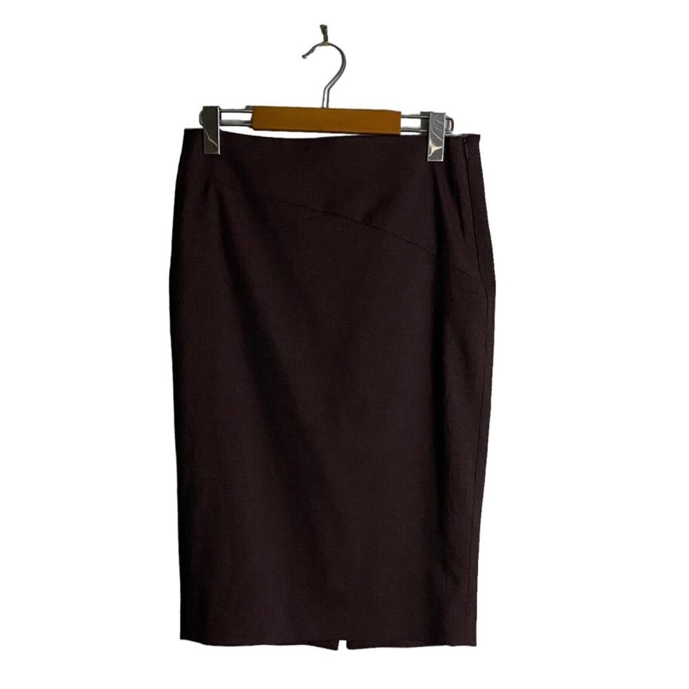RW & CO Women's Plum Stretch Lining Mini Skirt